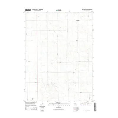 2014 Map of Wild Horse Spring, 2014 Print