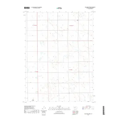 2017 Map of Wild Horse Spring, 2017 Print