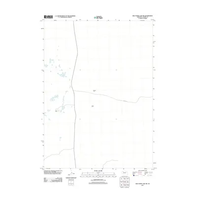 2011 Map of Wild Mare Lake NW, 2011 Print