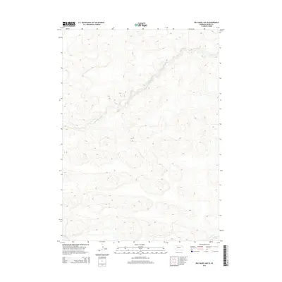 2014 Map of Wild Mare Lake SE, 2014 Print