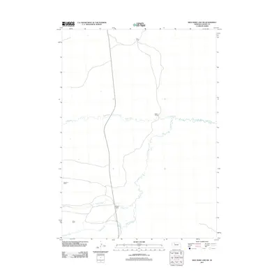 2011 Map of Wild Mare Lake SW, 2011 Print