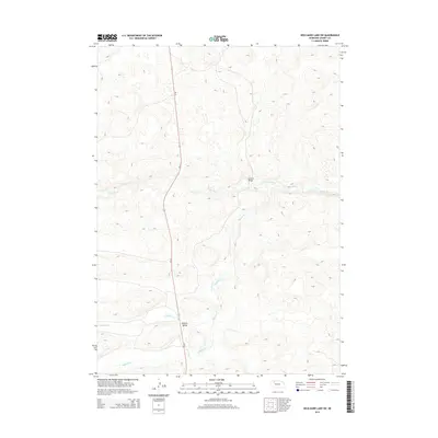 2014 Map of Wild Mare Lake SW, 2014 Print