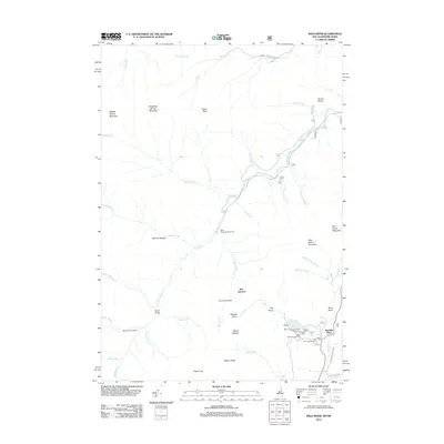 2012 Map of Wild River, 2012 Print