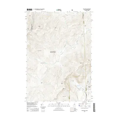 2015 Map of Wild River, 2015 Print