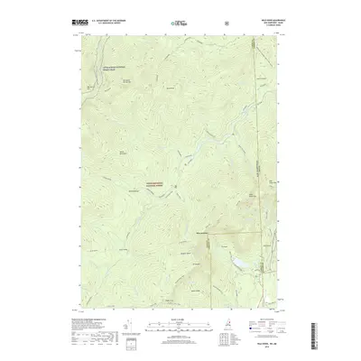2018 Map of Wild River, 2018 Print