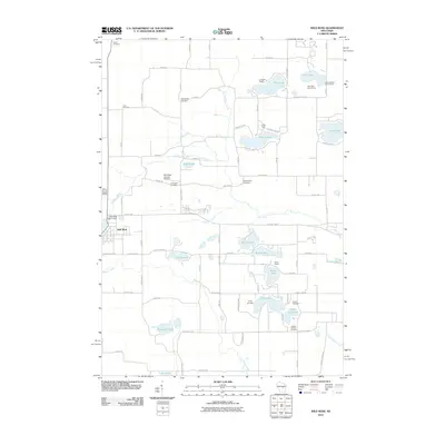 2010 Map of Wild Rose, 2010 Print