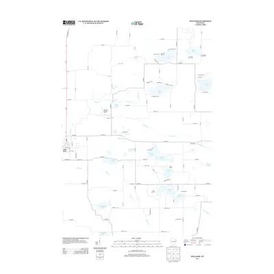 2013 Map of Wild Rose, 2013 Print