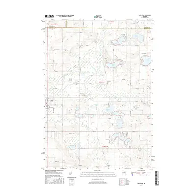 2015 Map of Wild Rose, 2015 Print