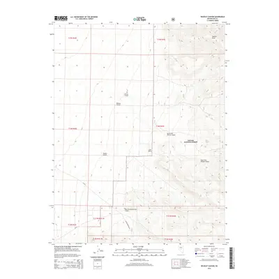 2014 Map of Wildcat Canyon, 2014 Print