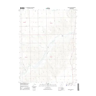 2016 Map of Wildcat Canyon, 2016 Print