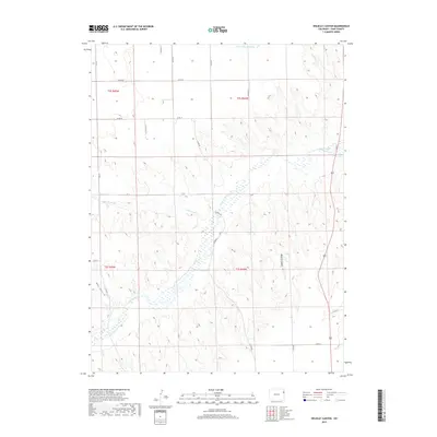 2019 Map of Wildcat Canyon, 2019 Print