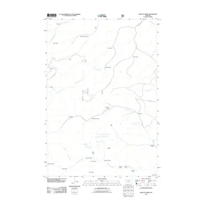 2011 Map of Wildcat Draw, 2011 Print