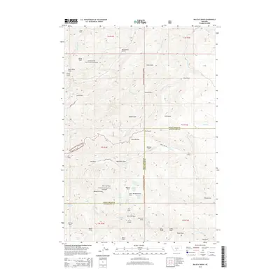 2014 Map of Wildcat Draw, 2014 Print