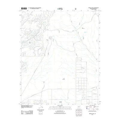 2011 Map of Wildcat Hill, 2011 Print