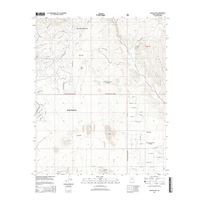 2014 Map of Wildcat Hill, 2014 Print