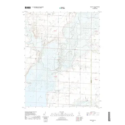 2018 Map of Wildcat Lake, 2018 Print