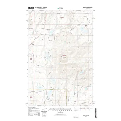 2014 Map of Wildcat Lake, 2014 Print