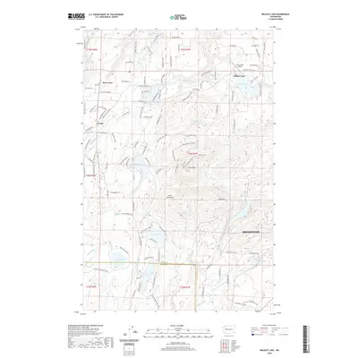 2020 Map of Wildcat Lake, 2020 Print