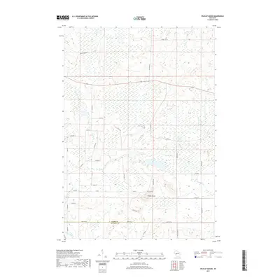 2018 Map of Wildcat Mound, 2018 Print