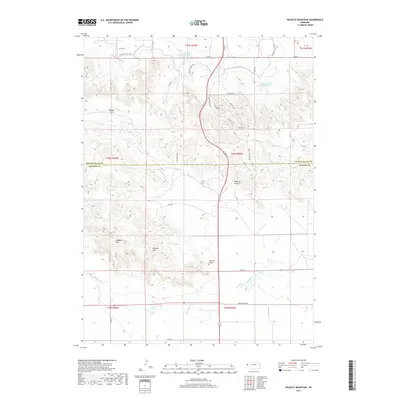 2017 Map of Wildcat Mountain, 2017 Print