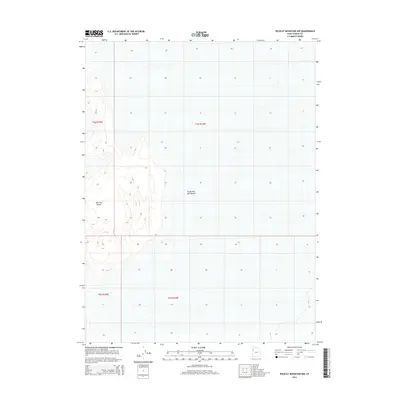 2014 Map of Wildcat Mountain NW, 2014 Print
