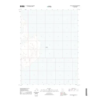 2020 Map of Wildcat Mountain NW, 2020 Print