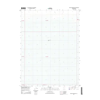2014 Map of Wildcat Mountain SE, 2014 Print