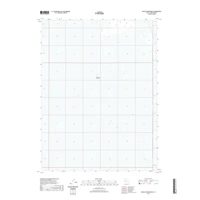 2020 Map of Wildcat Mountain SE, 2020 Print