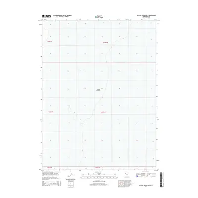 2014 Map of Wildcat Mountain SW, 2014 Print