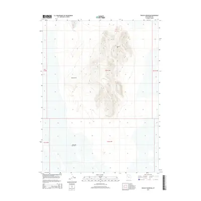 2014 Map of Wildcat Mountain, 2014 Print