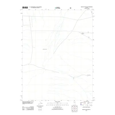 2012 Map of Wildcat Peak NW, 2012 Print