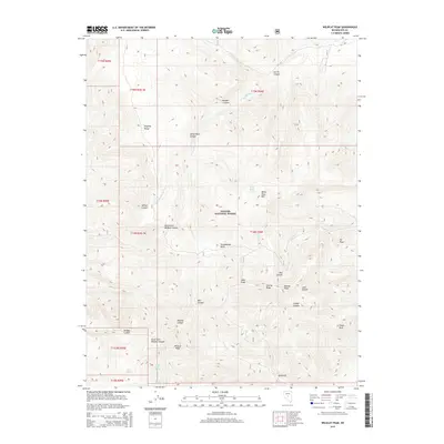 2015 Map of Wildcat Peak, 2015 Print