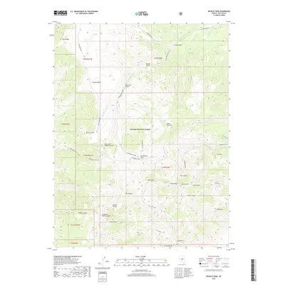 2018 Map of Wildcat Peak, 2018 Print