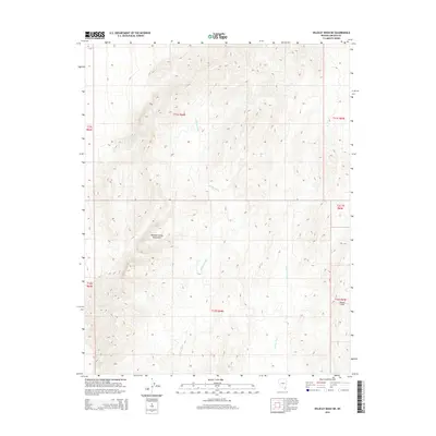 2014 Map of Wildcat Wash NE, 2014 Print