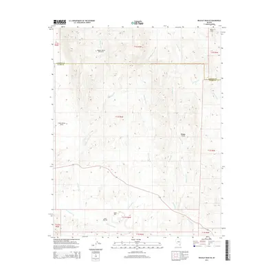 2014 Map of Wildcat Wash SE, 2014 Print