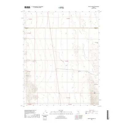 2018 Map of Wildcat Wash SW, 2018 Print