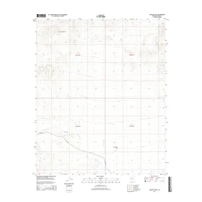 2014 Map of Wildcat Well, 2014 Print