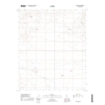 2018 Map of Wildcat Well, 2018 Print