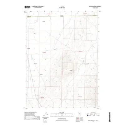 2018 Map of Wilder Creek Ranch, 2018 Print