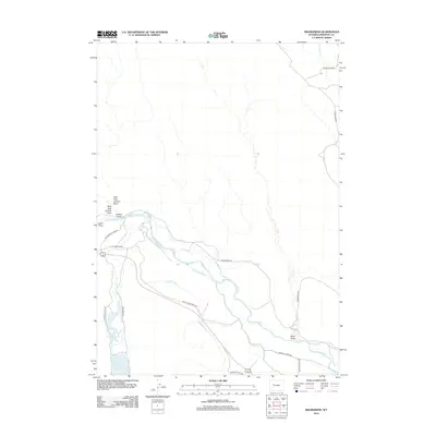 2012 Map of Wilderness, 2012 Print