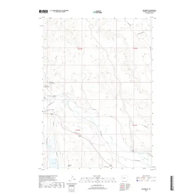 2017 Map of Wilderness, 2017 Print