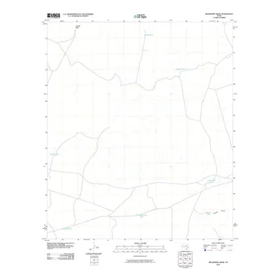 2010 Map of Wildhorse Draw, 2010 Print