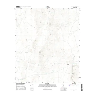 2016 Map of Wildhorse Draw, 2016 Print