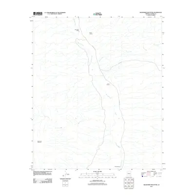 2011 Map of Wildhorse Mountain, 2011 Print