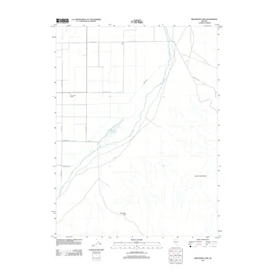 2011 Map of Wildhorse Pass, 2011 Print