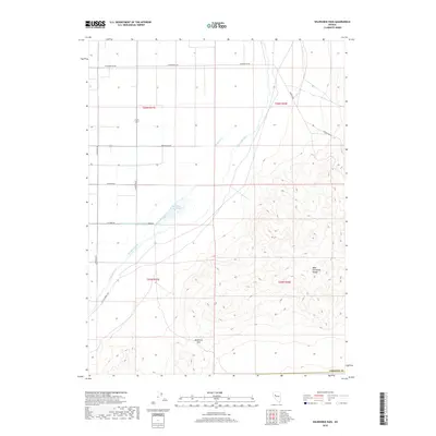 2018 Map of Wildhorse Pass, 2018 Print