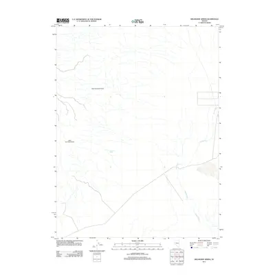 2011 Map of Wildhorse Spring, 2011 Print