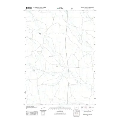2012 Map of Wildlife Draw East, 2012 Print