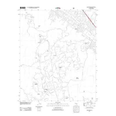 2012 Map of Wildomar, 2012 Print