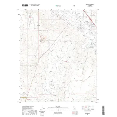 2021 Map of Wildomar, 2021 Print